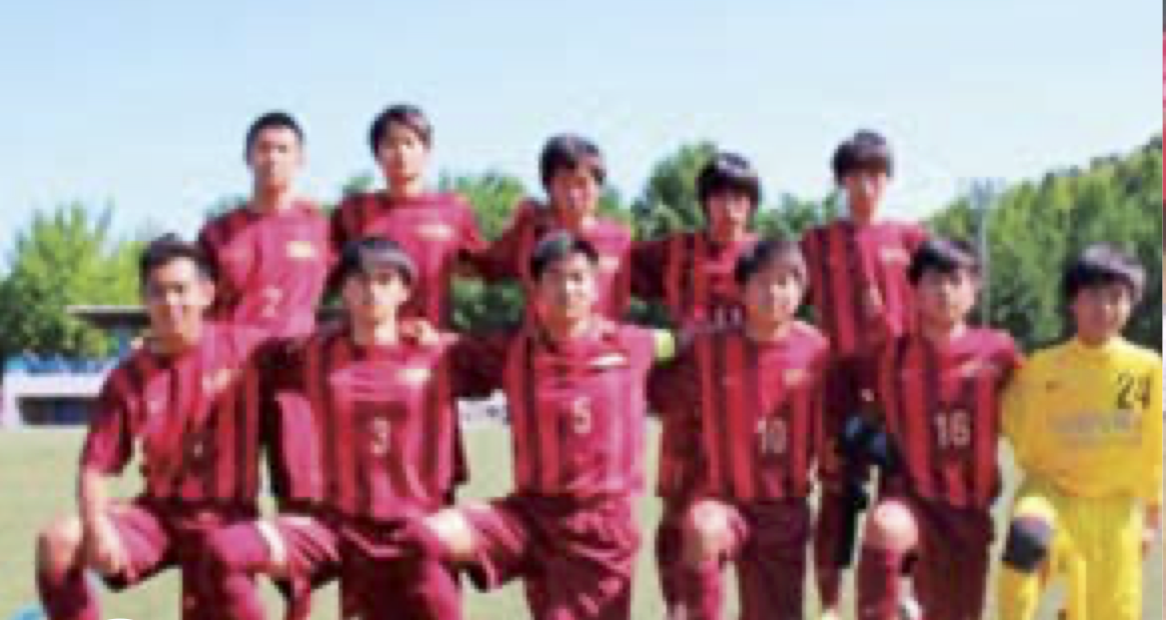 サッカー部員の写真