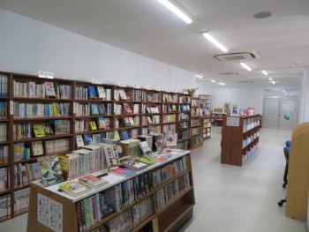 本館2階の図書館