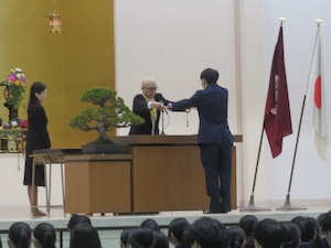 18証書授与